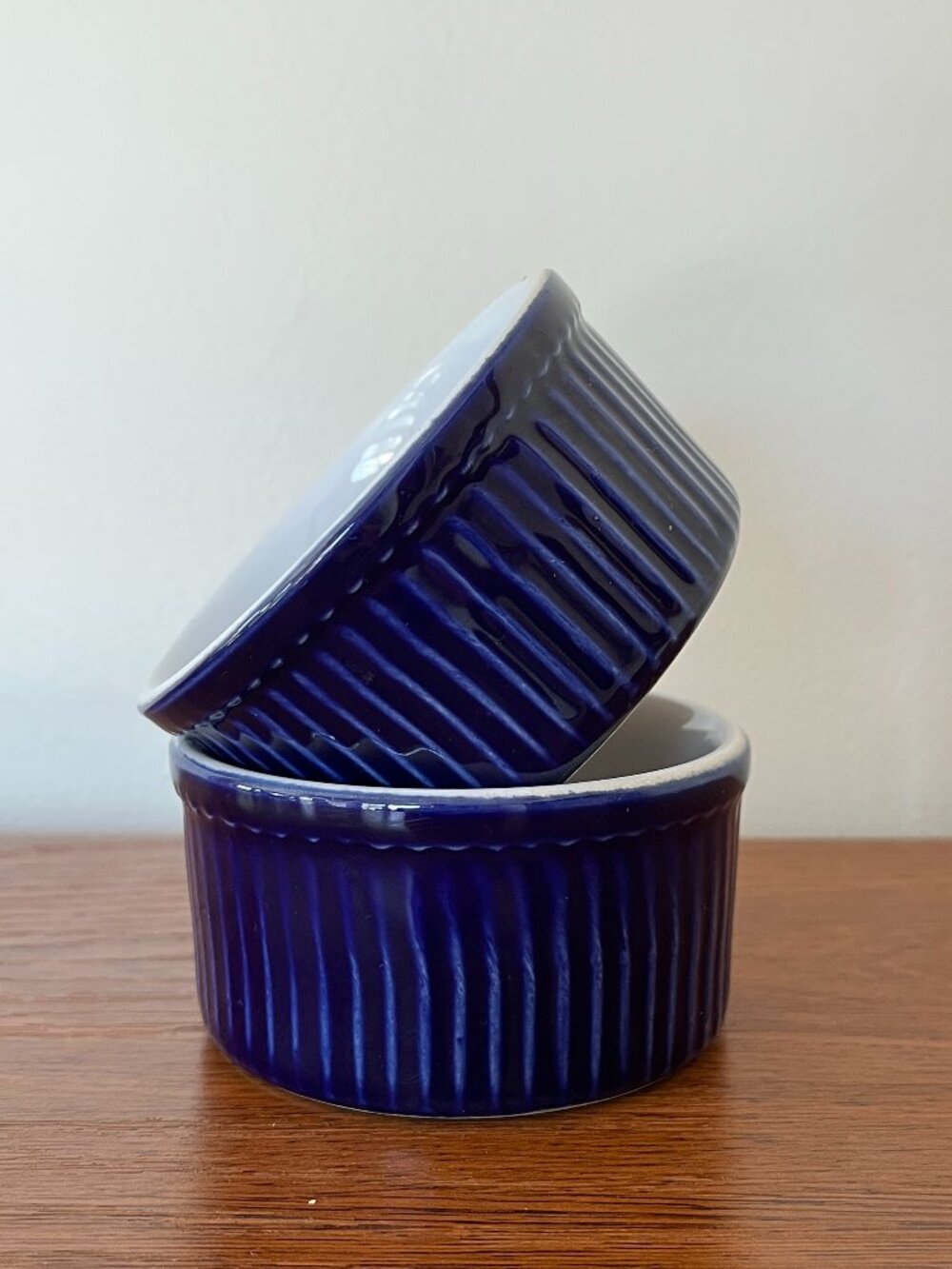 Emile Henry France Ramekin Custard Blue France 40.08